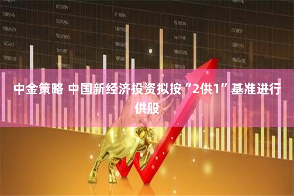 中金策略 中国新经济投资拟按“2供1”基准进行供股